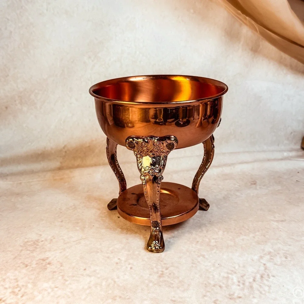 Princess House Copper Carafe Warming Stand